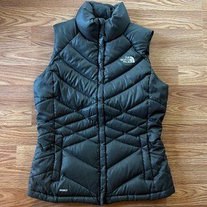 North Face Black Puffer Vest-Sz. S